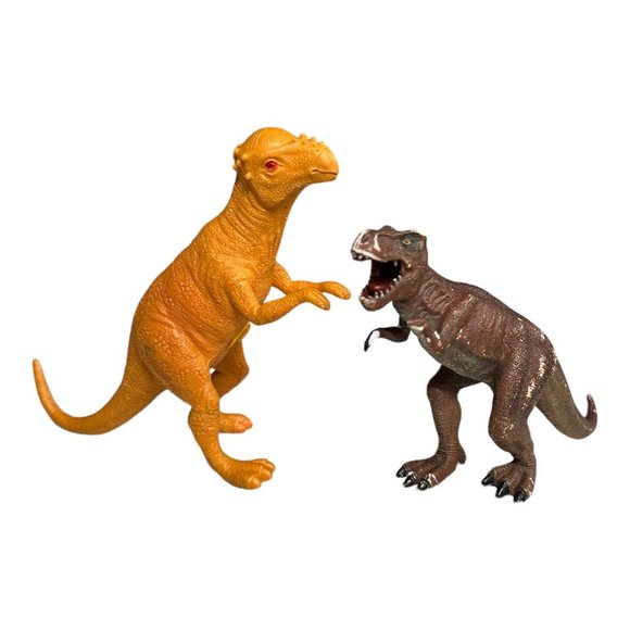 12 Dinosaur Figurines Realistic Prehistoric Cake Topper Plastic Various Sizes‎ - Picture 2 of 10
